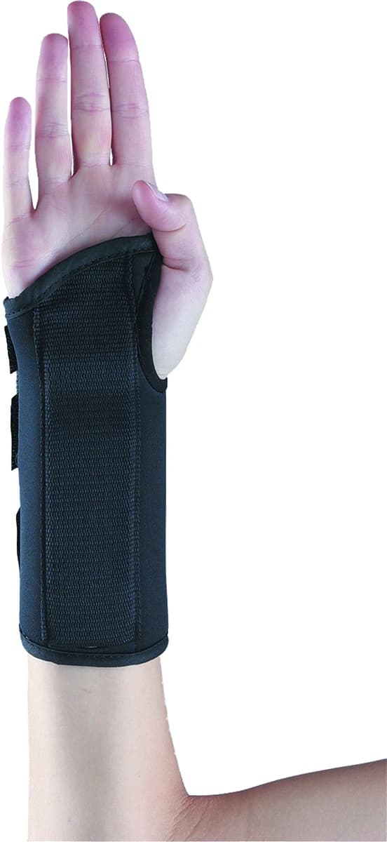 Elite-Orthopaedics 8" Memory Foam Wrist Splint, Size Medium (7.25-8"), Left - 8" Memory Foam Wrist Splint - Image 1