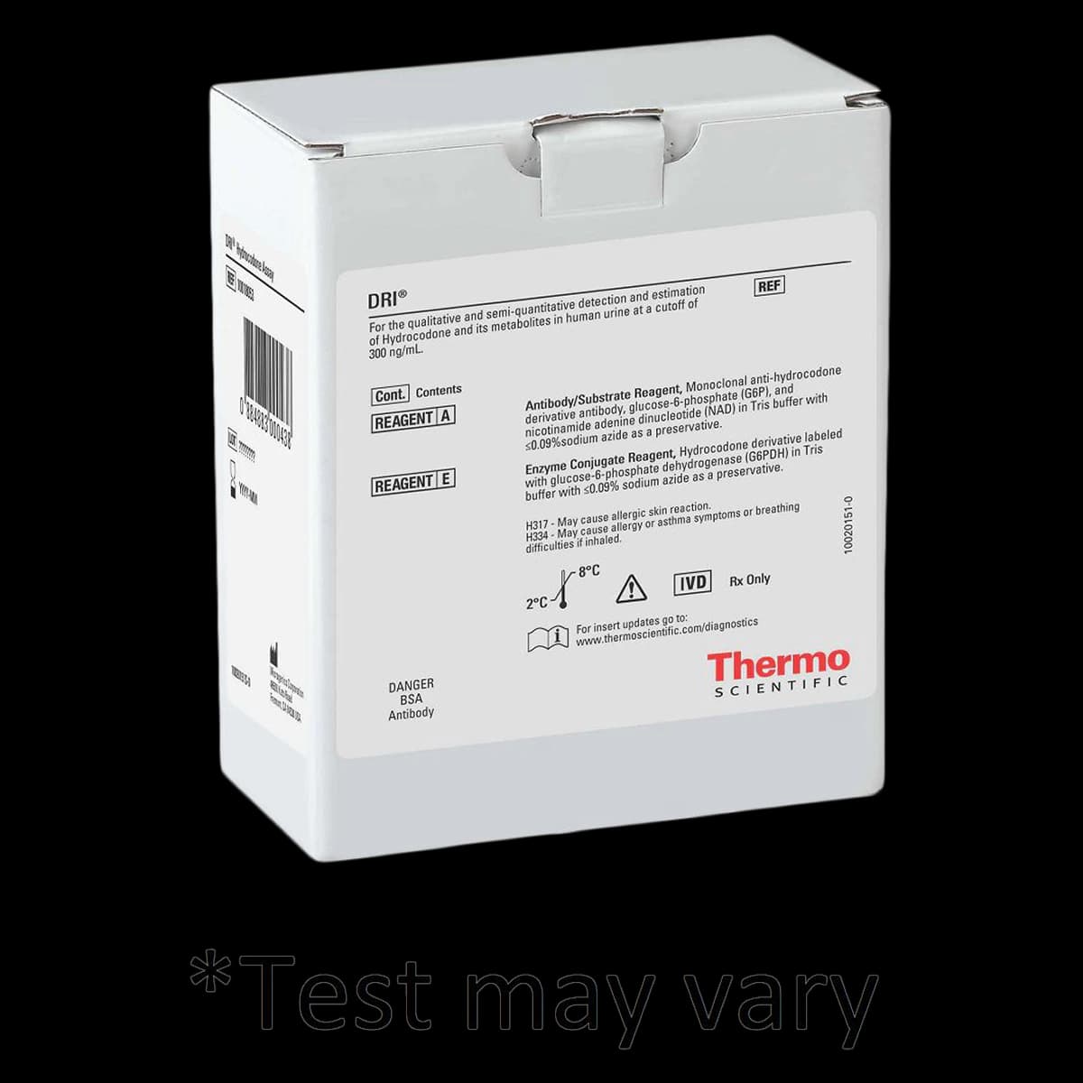 DRI Hydrocodone Calibrator, 100 ng/mL, Bottle - DRI Calibrator DOA Hydrocodone - Image 1