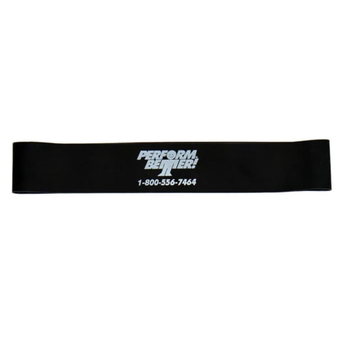 MiniBand Exercise Band, 12" x 2", Extra Large, Black (MF Athletic Co.) - Bands Exercise 12x2" XL - Image 1