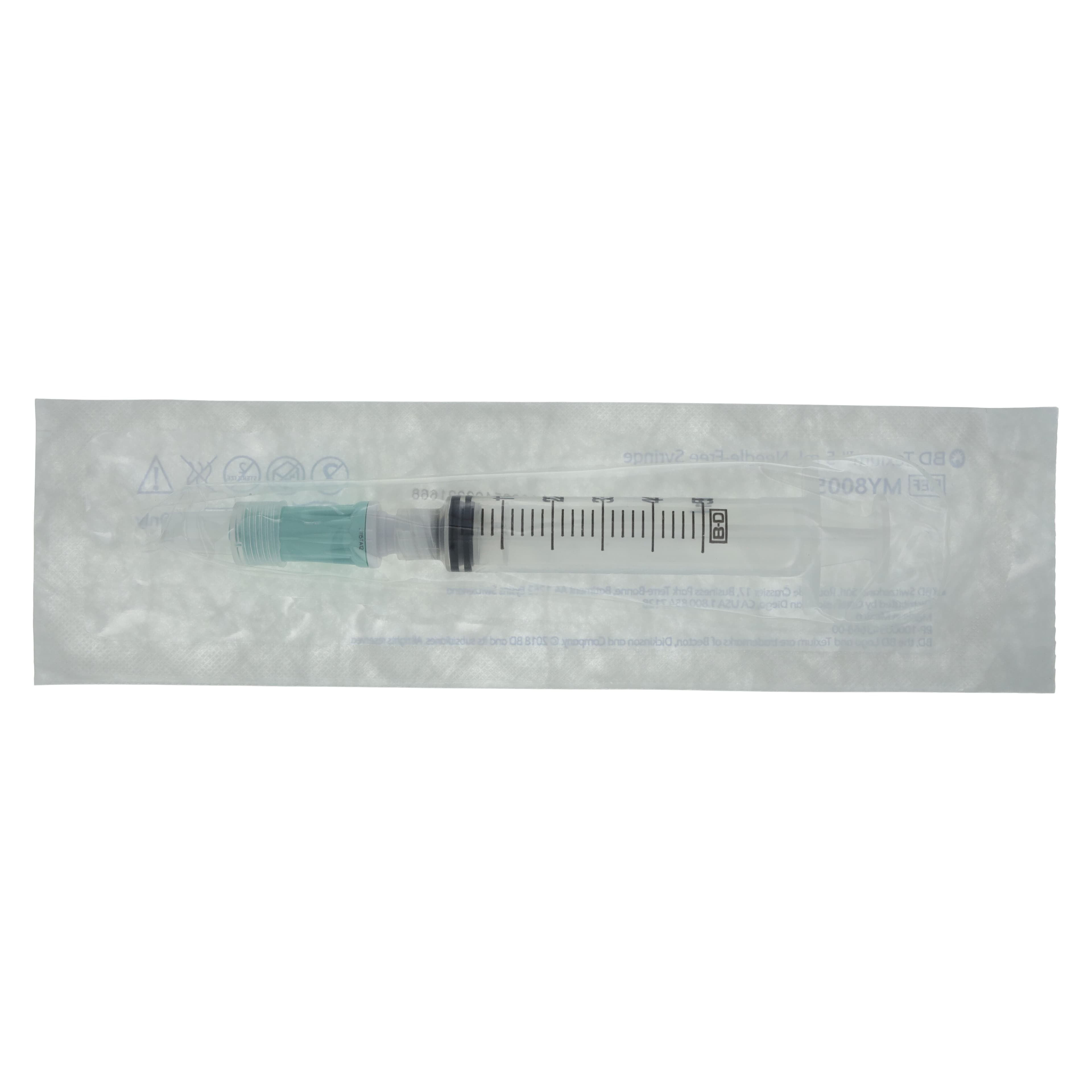 Carefusion Texium Needle-Free Syringe, 5 mL, 100/Case thumbnail 2