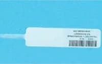 Label Syringe Flag Blank, White, 2000/Pk - Label Syringe Flag Blank - Image 1