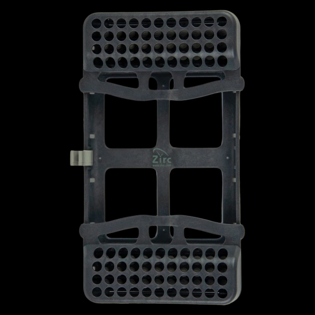 Zirc E-Z Jett Slim 8-Place Instrument Cassette, Grey, 50Z911I - E-Z Jett 8-Place Slim Cassette Grey, 50Z911I - Image 1