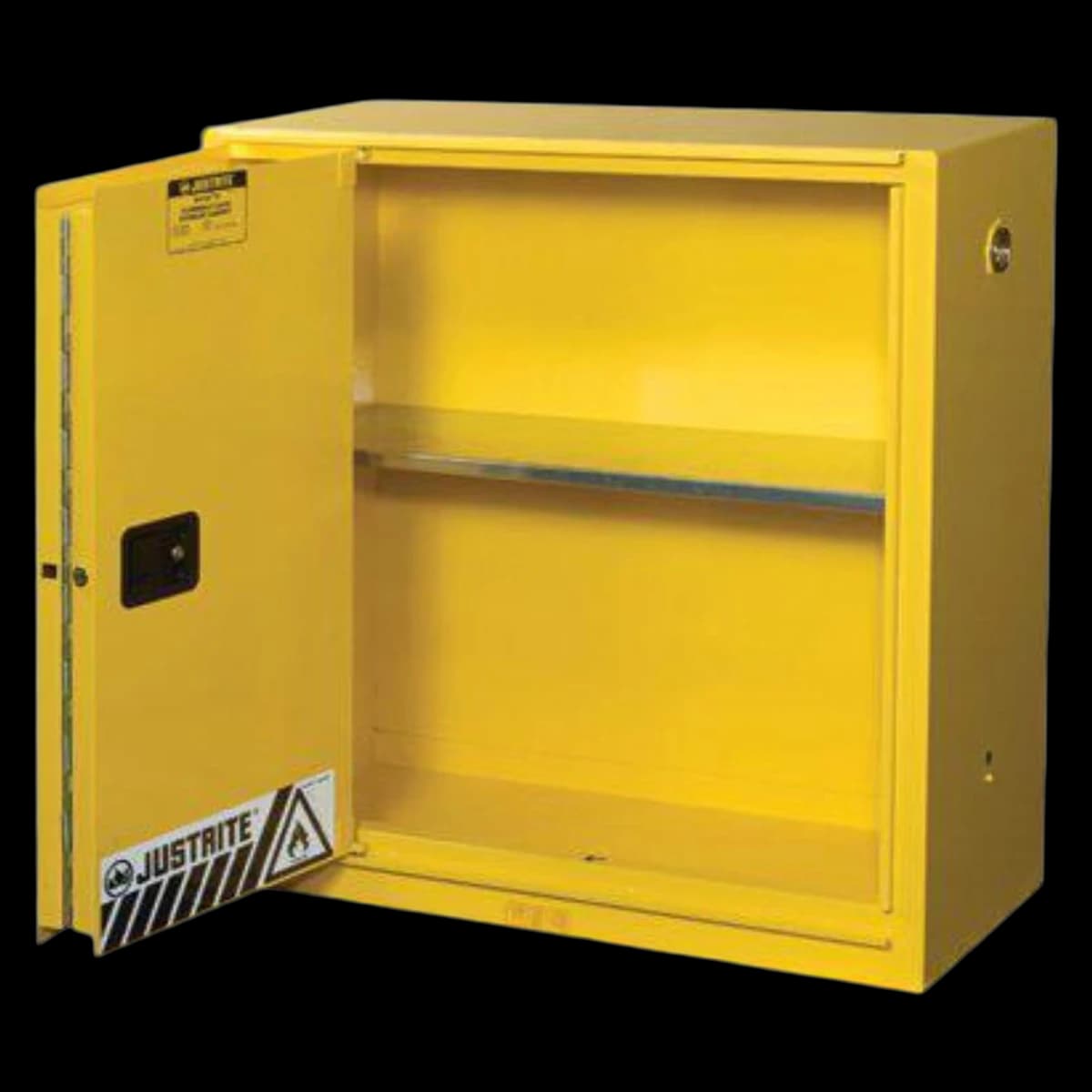 Justrite Safety Cabinet, 4 Gallon Capacity - Cabinet Safety 4 Gallon Capac - Image 1