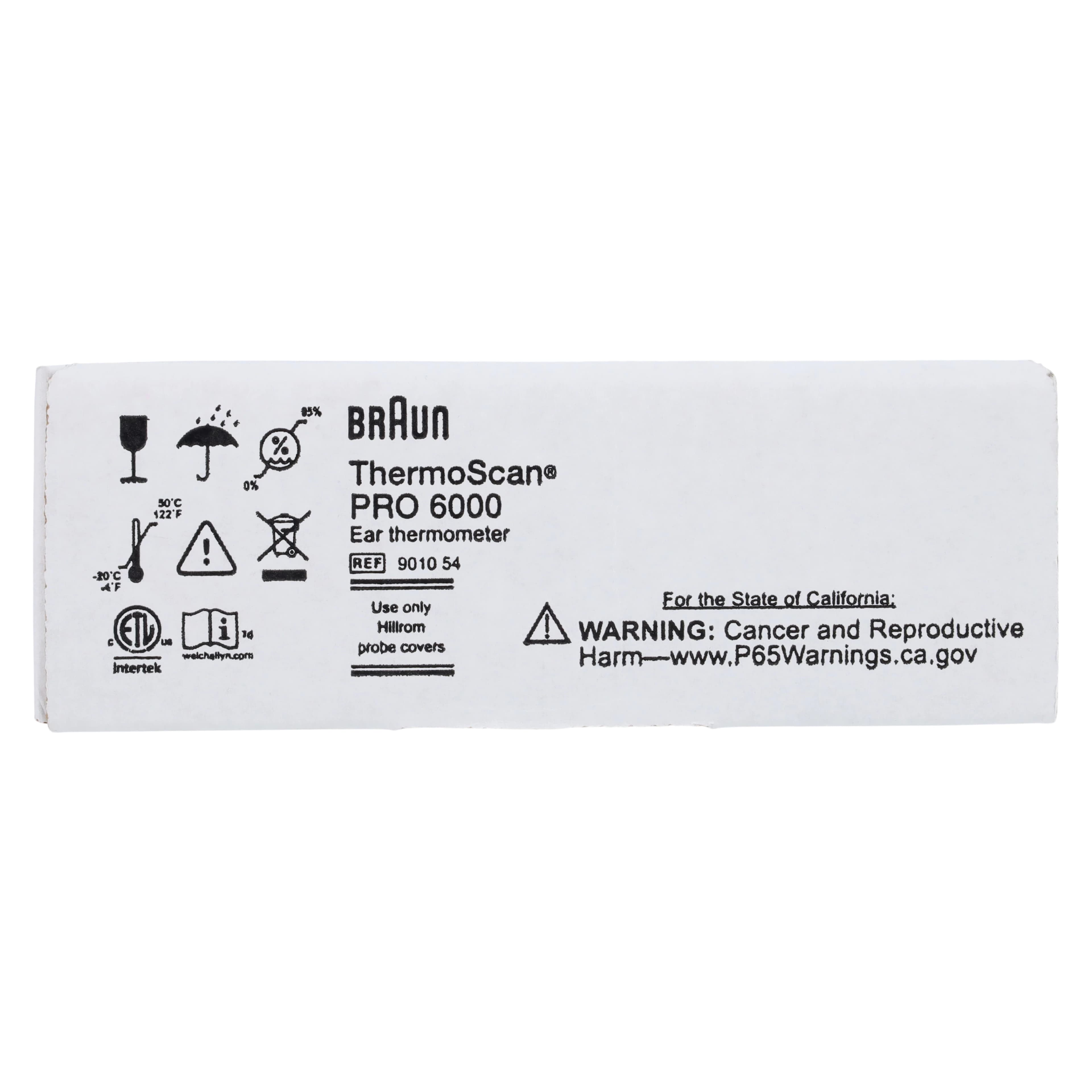 Braun ThermoScan Pro 6000 Ear Thermometer, Dual Scale, Tympanic Probe, 06000-300 thumbnail 18