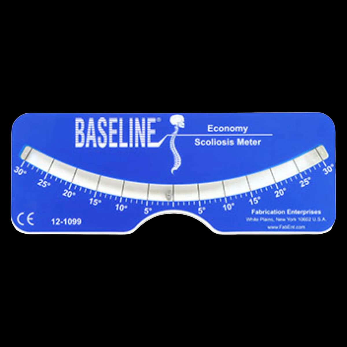 Baseline Scoliometer, Card, by Fabrication Enterprises thumbnail 2