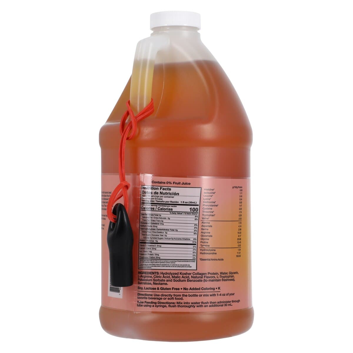 LiquaCel Pump & Go Liquid Protein, Peach Mango, 2/Case thumbnail 2