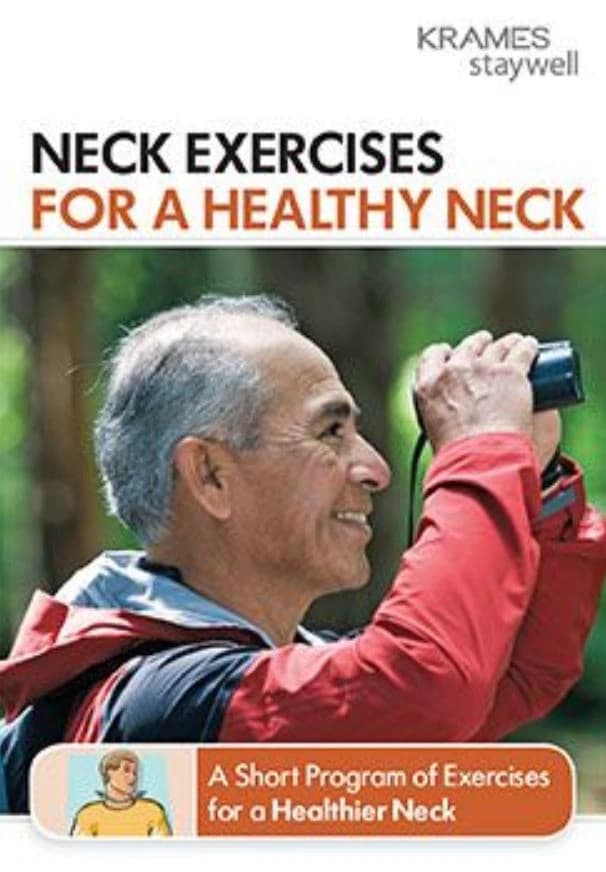 Krames Communications Neck Exercises for a Healthy Neck Educational Booklet - Booklet Neck Exercises - Image 1