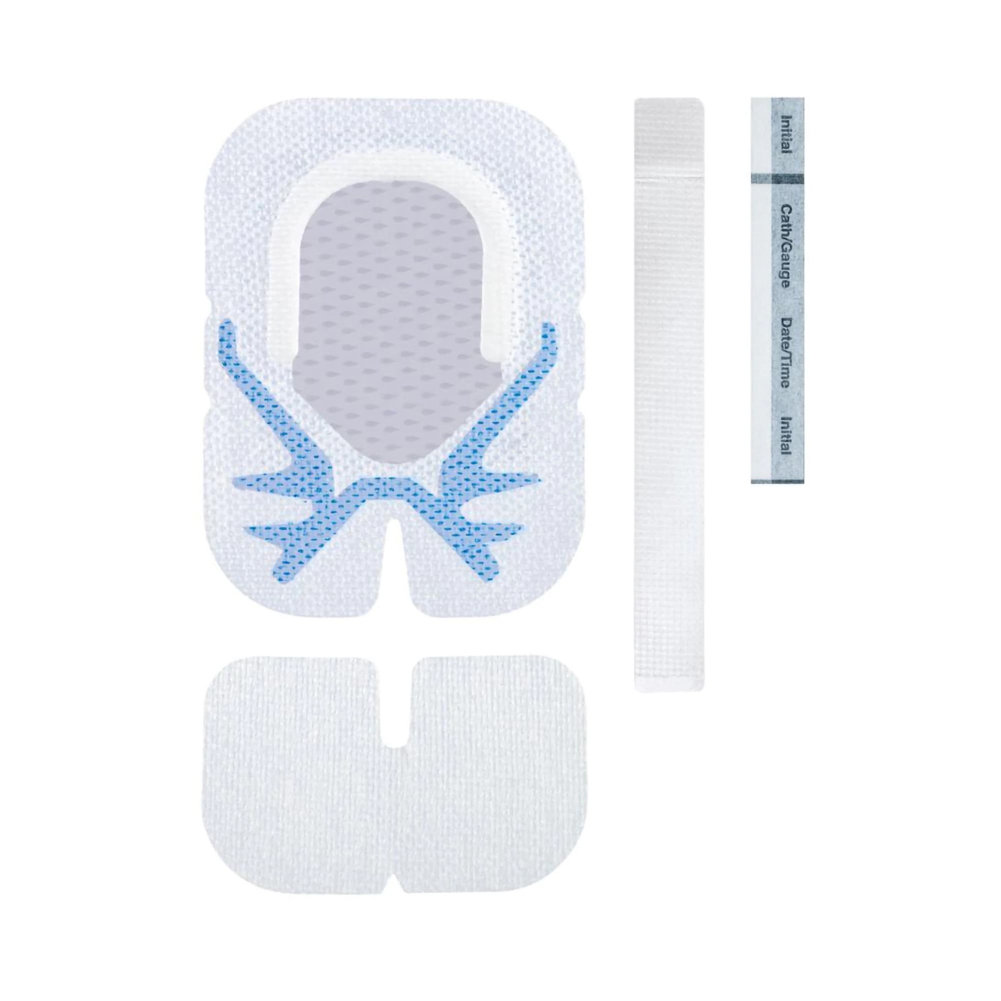 Medline SorbaView Shield Peripheral IV Dressing, Fabric/Film, 2-5/8 x 3-9/16 inches - Sorbaview Shield Periphr DSG - Image 1