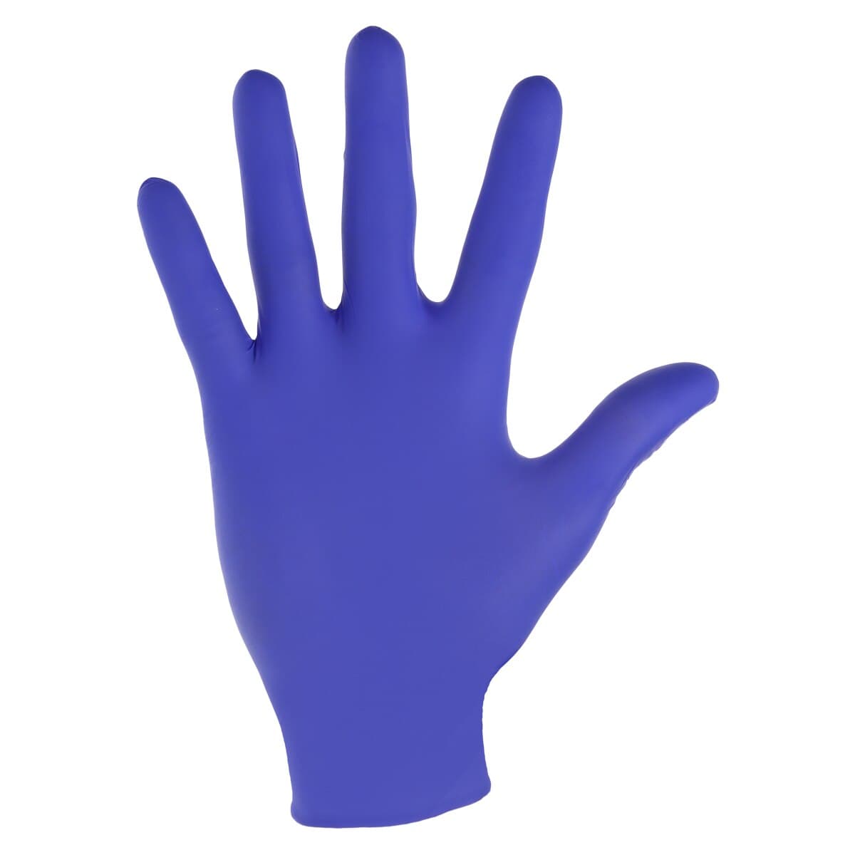 Medline FitGuard Nitrile Exam Gloves, Powder-Free, Non-Sterile, Large, Blue, Textured Fingertips, 250/Box thumbnail 3