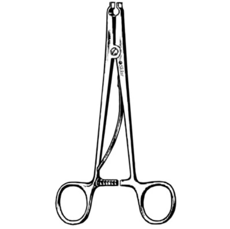 Sklar Instruments Raney Applying Forceps, 6.25" (6-1/4") - Forceps Applying Raney 6.25" - Image 1