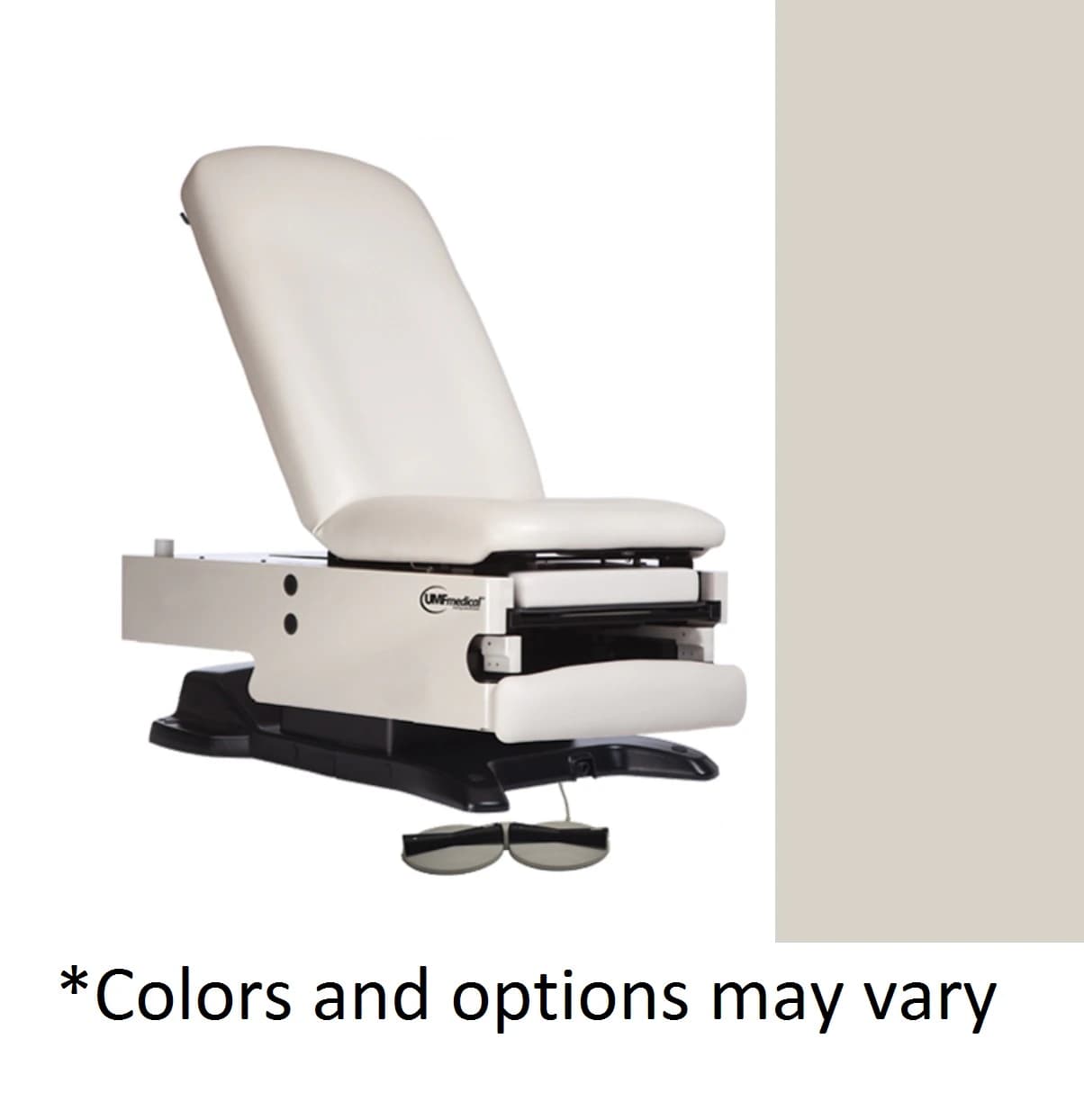 UMF Medical Power Exam Table Hi-Lo 76", River Rock, 650 lb Capacity - Table Power Exam Hi-Lo 76" - Image 1