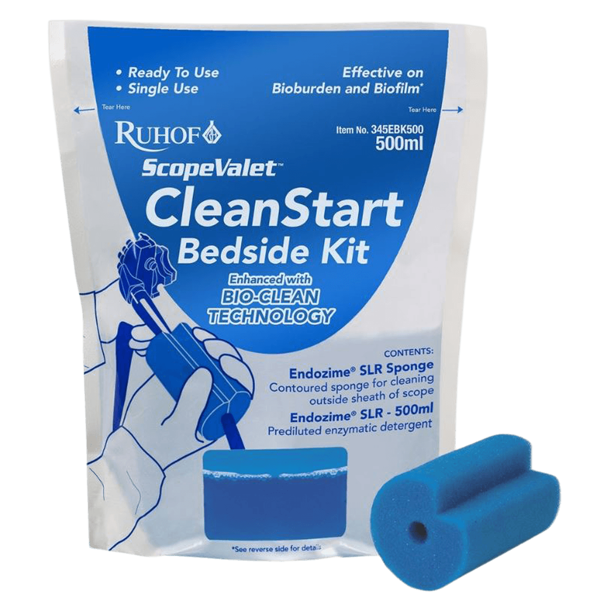 Ruhof Scope Valet CleanStart Bedside Kit, Disposable - Bedside Kit CleanStart - Image 1