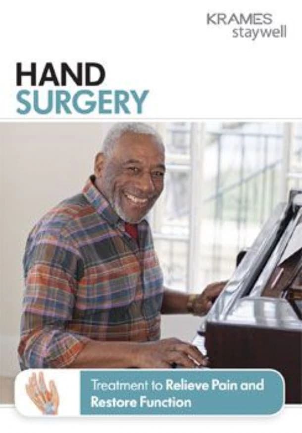 Krames Communications Hand Surgery Informational Brochure - Brochure Hand Surgery - Image 1