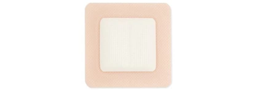 Urgo Medical Triact Foam/Silicone Wound Dressing, 4" x 4" - Dressing Triact Wound Foam - Image 1