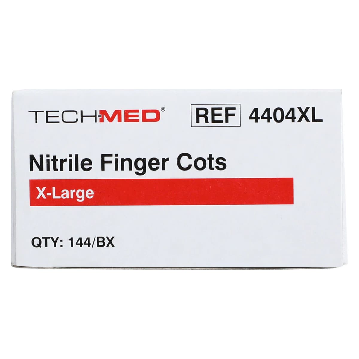 Tech-Med Nitrile Finger Cots, X-Large, Powder-Free, Latex-Free, 144/Box, 4404XL thumbnail 4