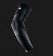 EmbioZ Power Compression Sleeve Arm, Silicone, Black, Large (11-12.5") - Power Arm Sleeve Silicone Blk - Image 1