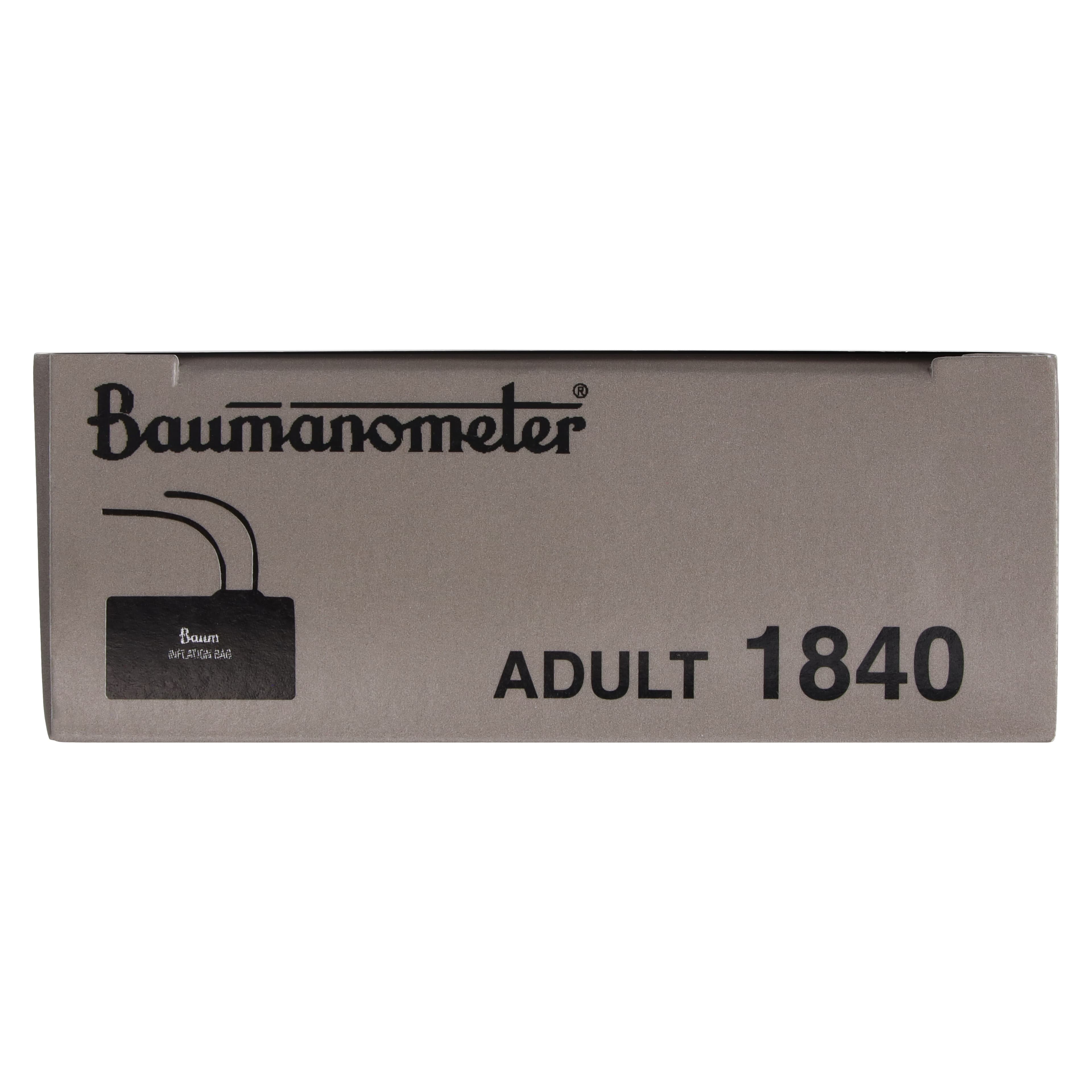 Baumomanometer Inflation Bladder, Size 12, Black Latex, for Blood Pressure Cuff (W A Baum Co Inc) thumbnail 3