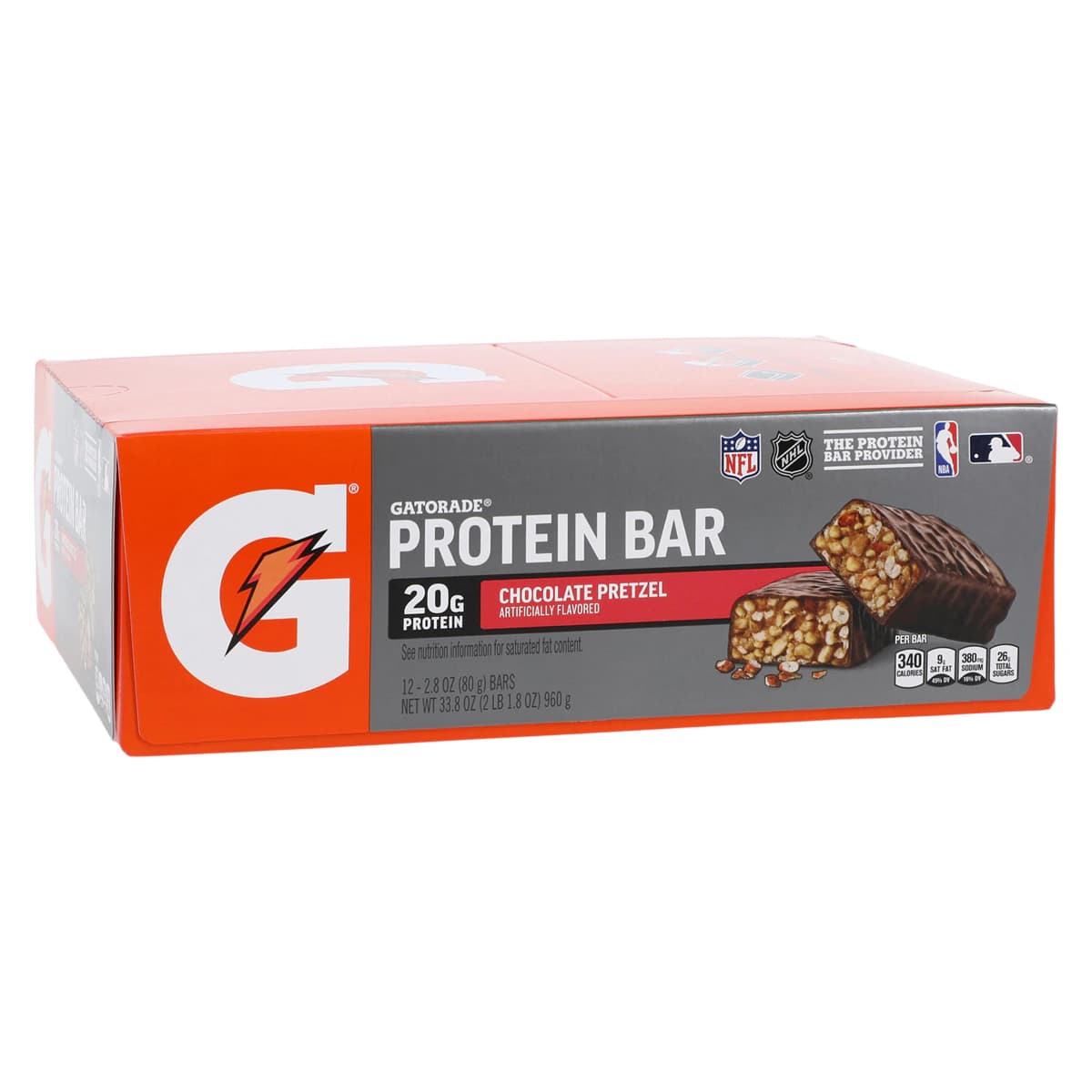 Gatorade Whey Protein Bar, Chocolate, 12/Case - Gatorade Whey Protein Bar ChPR - Image 1