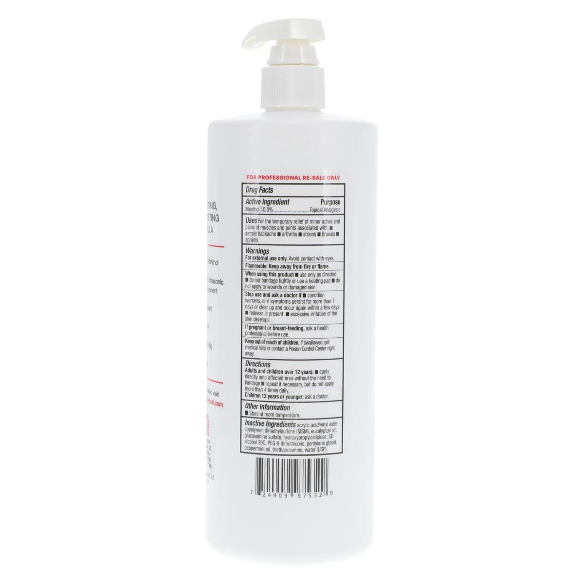Stopain Clinical Gel, 32 oz Bottle thumbnail 3