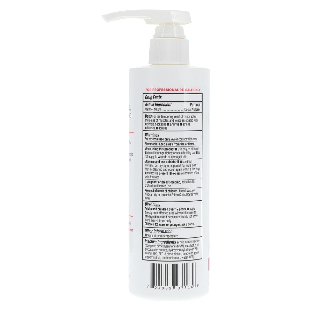 Stopain Clinical Gel, 16 oz Bottle thumbnail 2