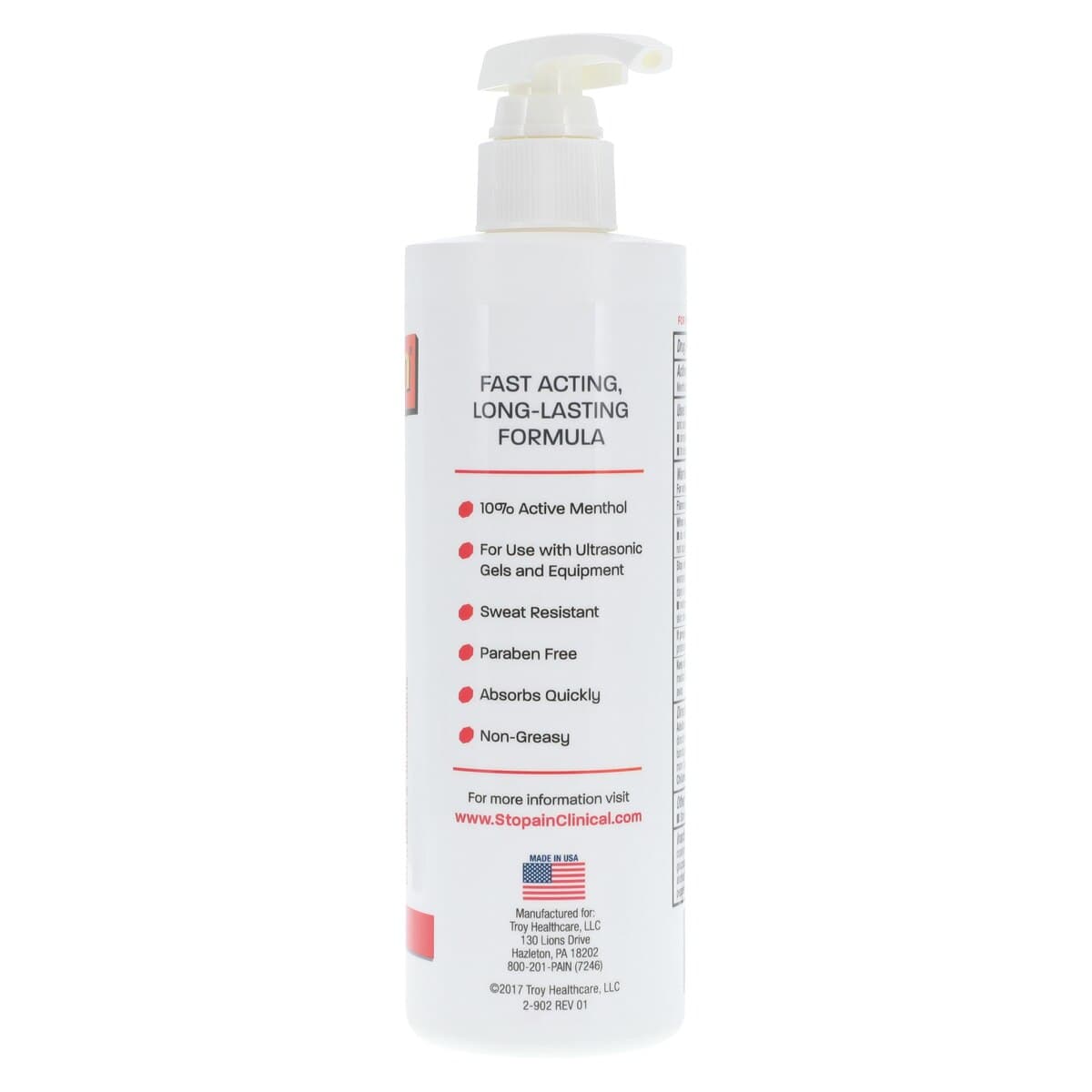 Stopain Clinical Gel, 16 oz Bottle thumbnail 4