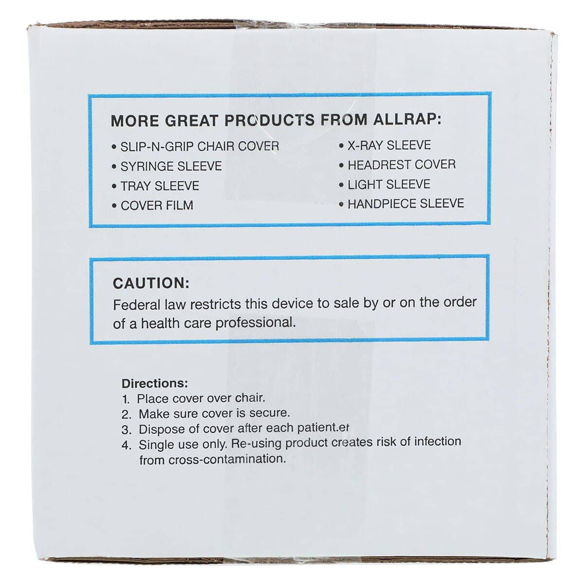 Allrap Slip-N-Grip Dental Chair Cover, 29" x 80", 125/Roll, SNG2980 thumbnail 4