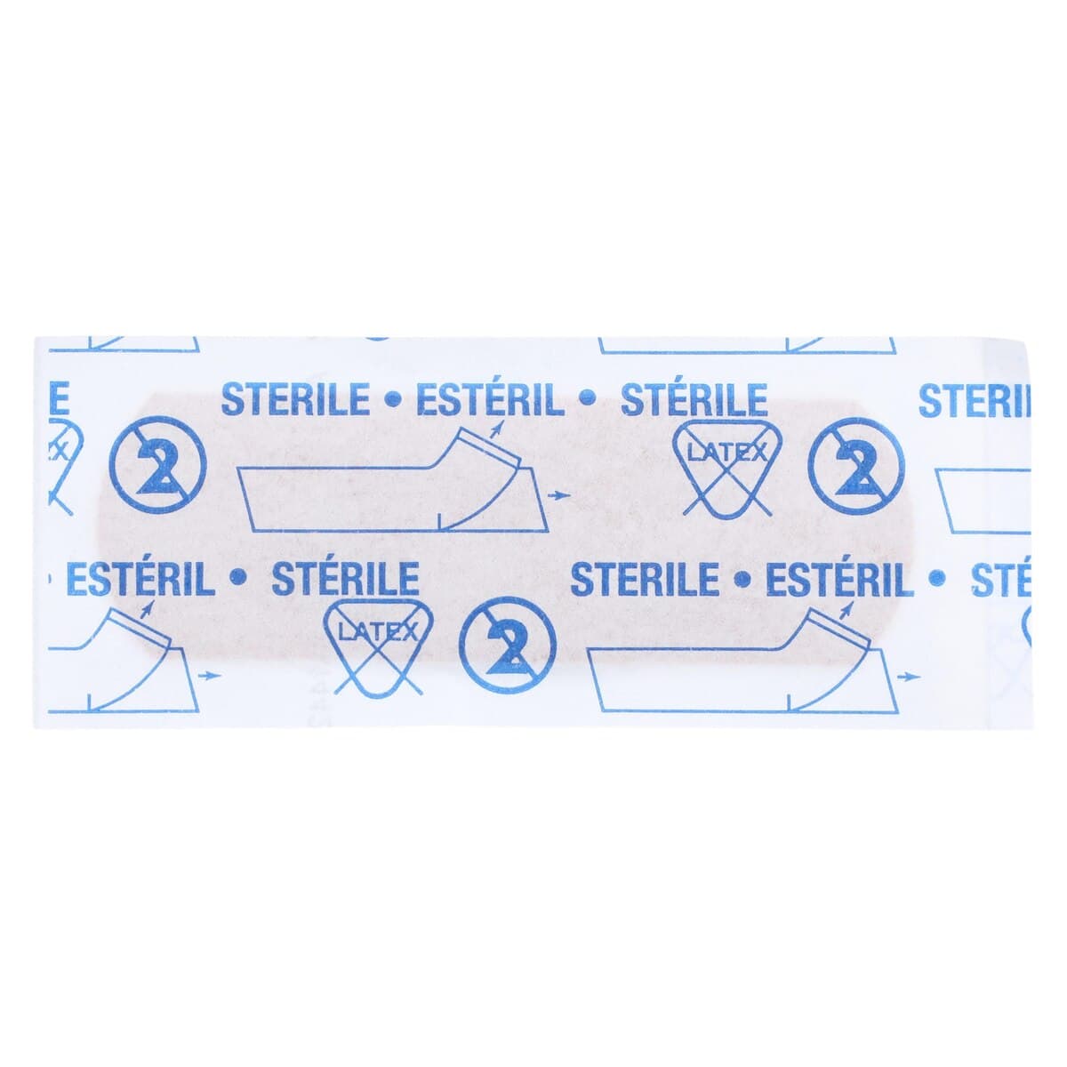 American White Cross Adhesive Bandage, Fabric, 1x3", Tan, Sterile, 1300/Case thumbnail 3