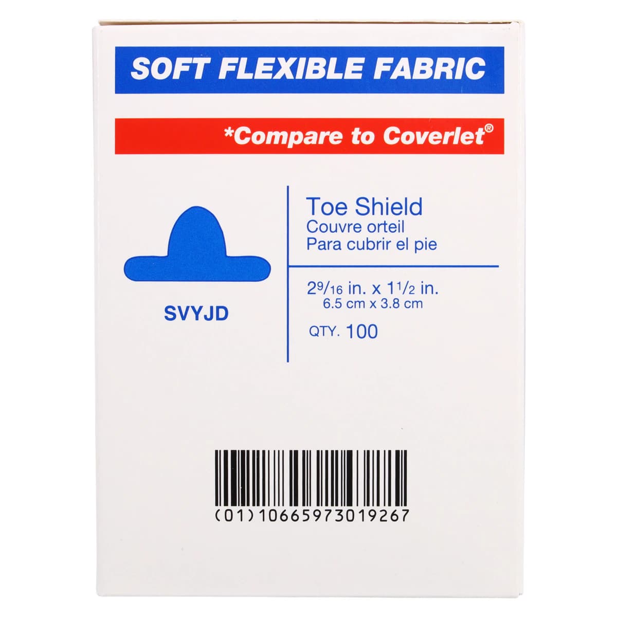 American White Cross Adhesive Bandage, Fabric, 1-1/2 x 2-9/16", Tan, Sterile, 100/Box thumbnail 8