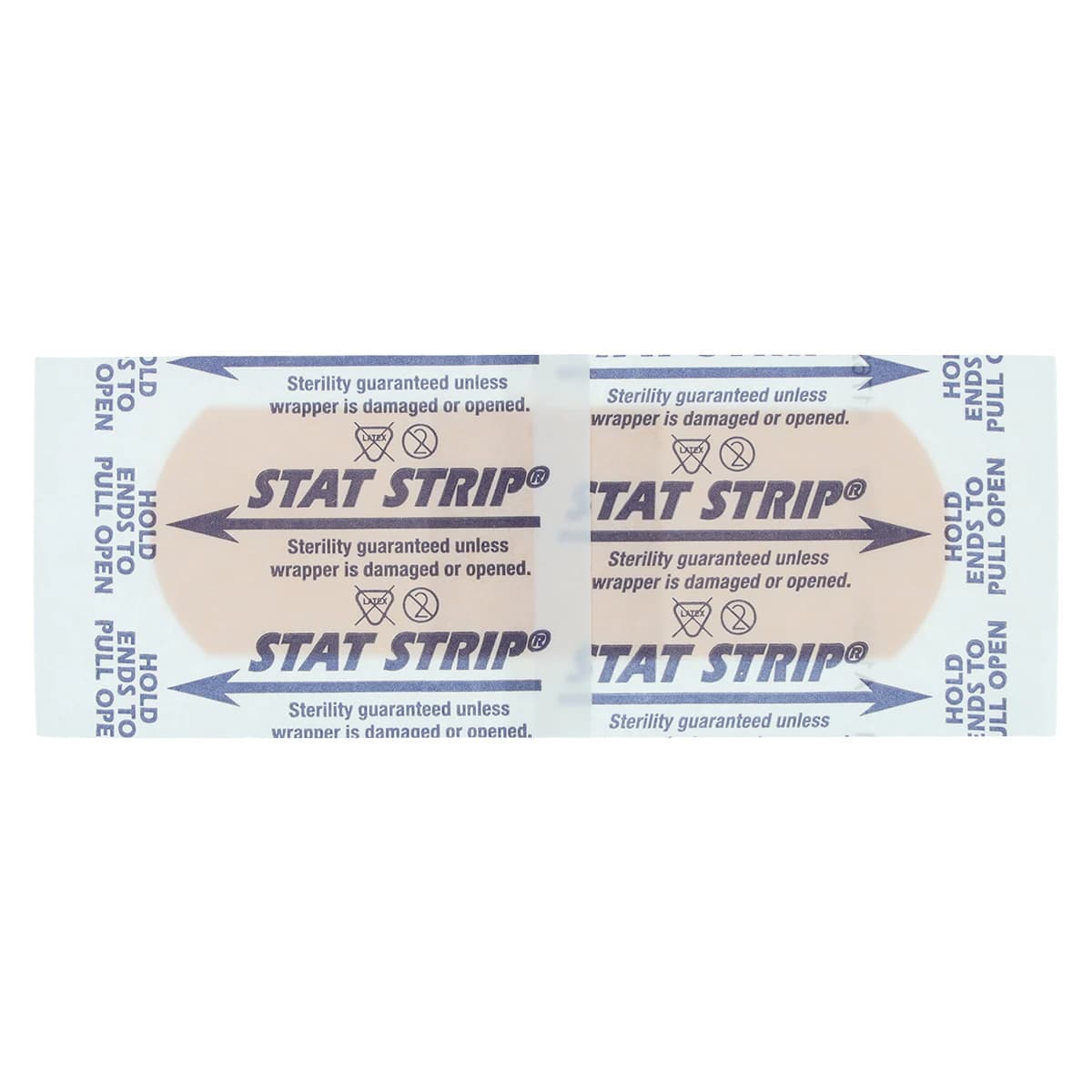 Dukal Stat Strip Adhesive Bandage, Plastic, Sheer, Sterile, 1" x 3", 100/Box thumbnail 3