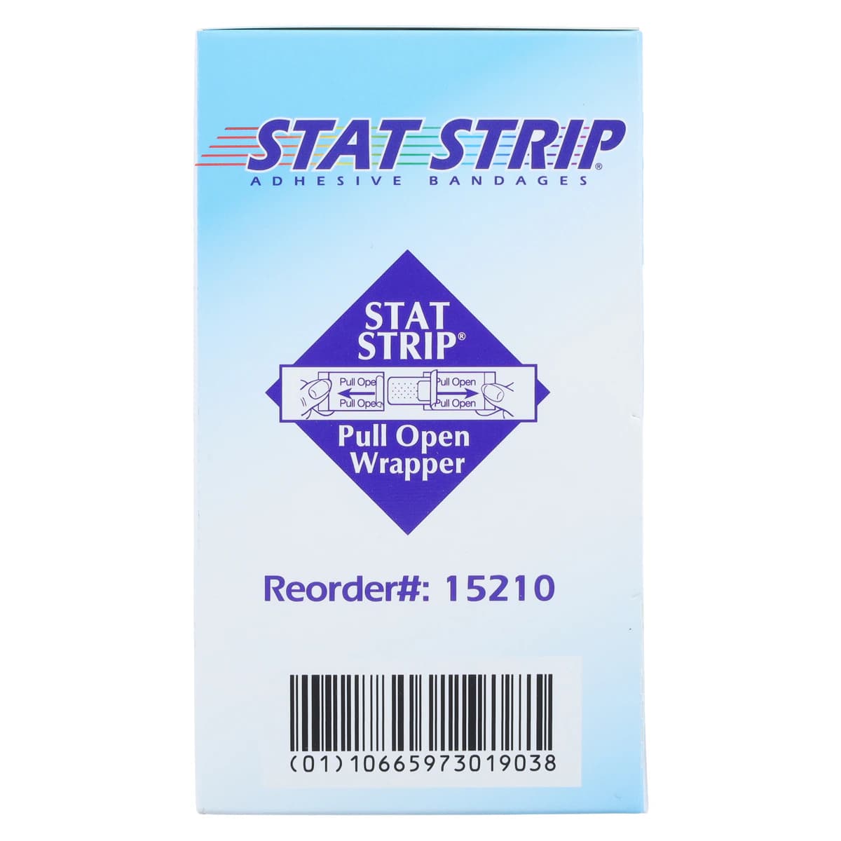 Dukal Stat Strip Adhesive Bandage, Fabric, 3/4" x 3", Tan, Sterile, 100/Box thumbnail 8