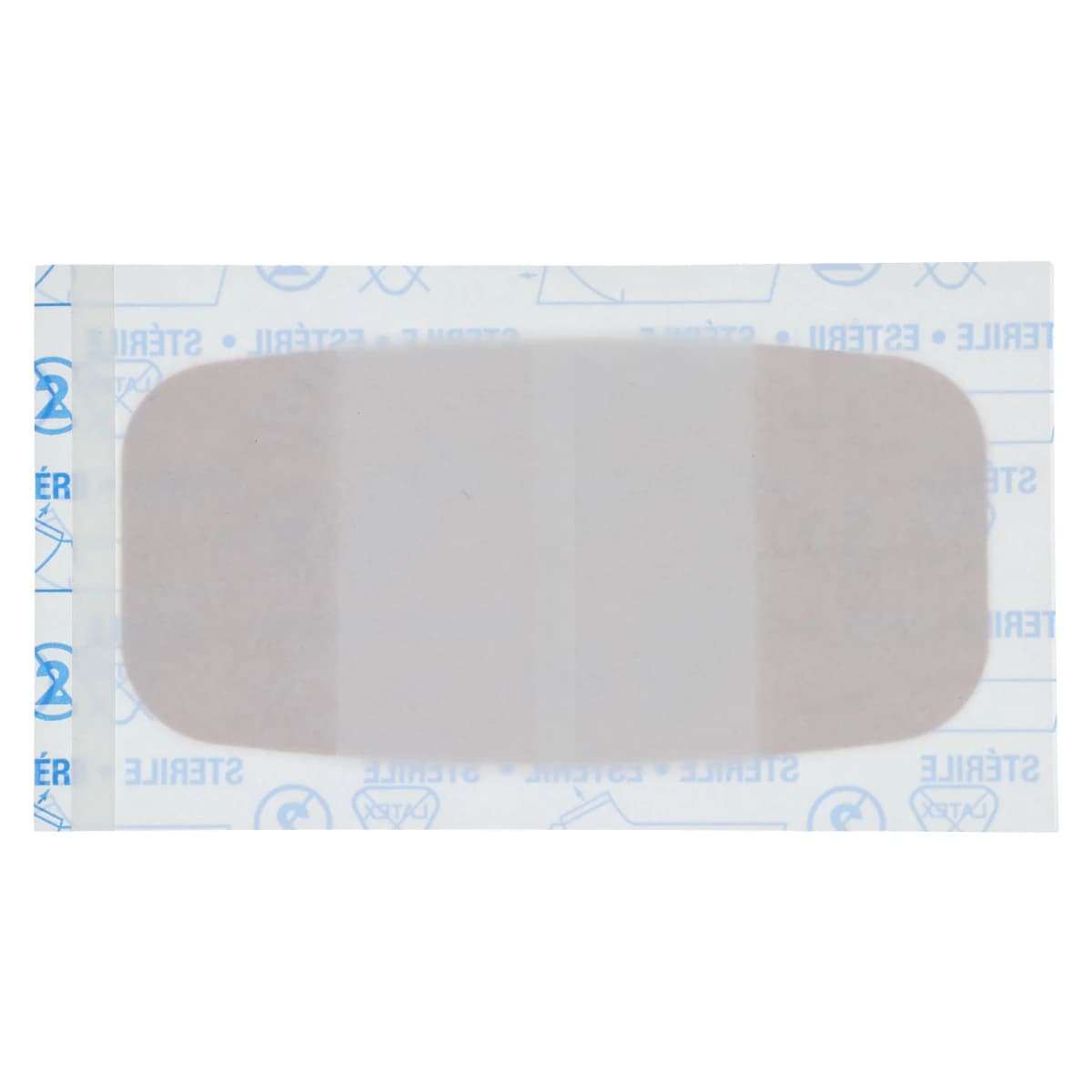 American White Cross Adhesive Bandage, Fabric, Lightweight Flexible, 2" x 4", Tan, Sterile, 50/Box thumbnail 4