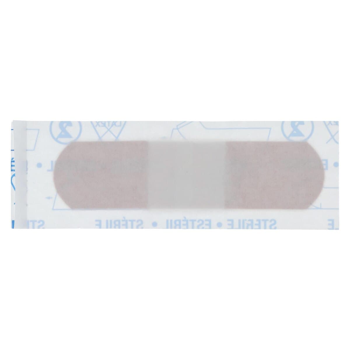 American White Cross Adhesive Bandage, Fabric, Lightweight Flexible, 3/4" x 3", Tan, Sterile, 100/Box thumbnail 4