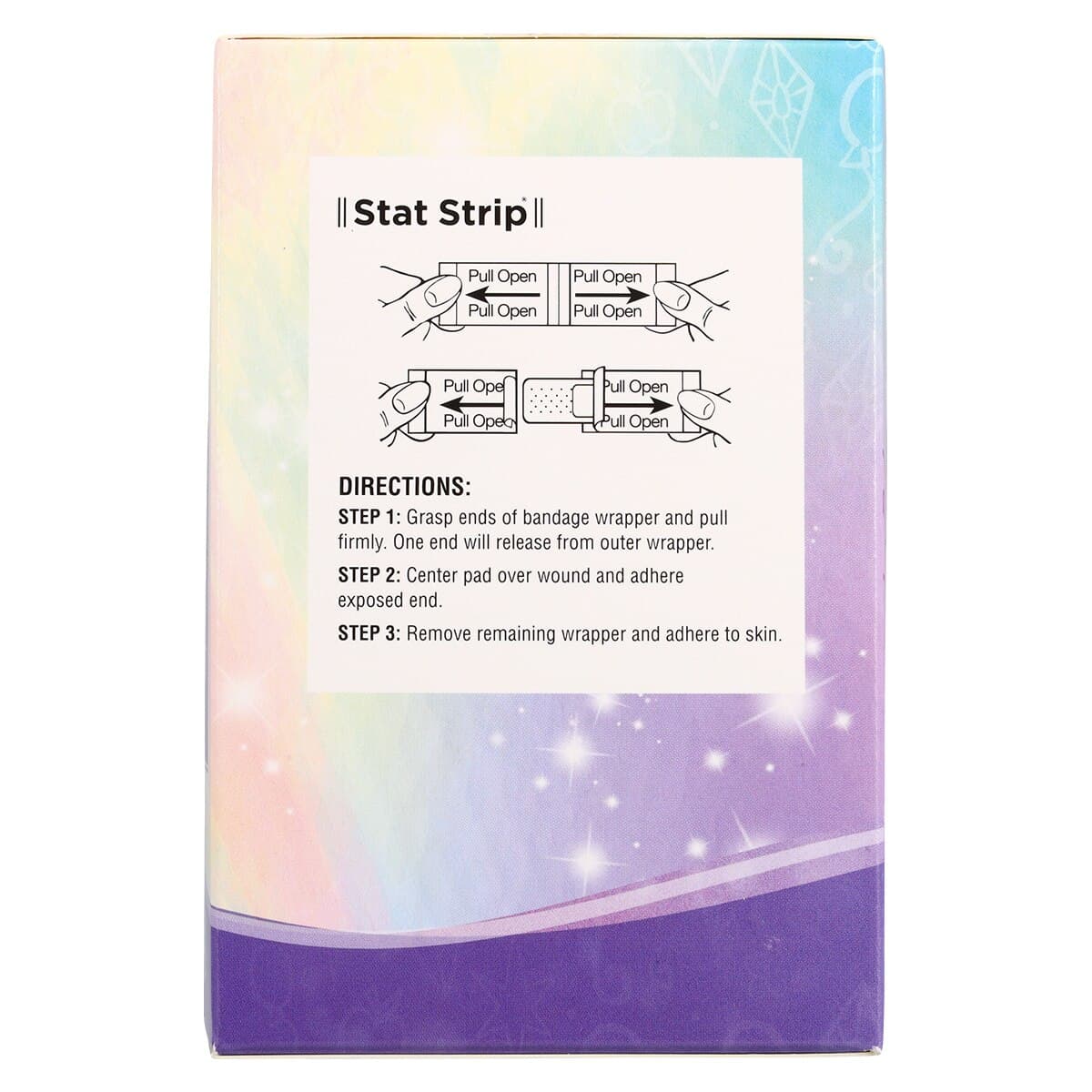 Dukal Stat Strip Adhesive Bandage, Plastic, 3/4" x 3", My Little Pony Design, Sterile, 100/Box thumbnail 6