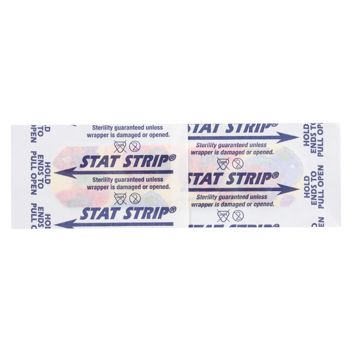 Dukal Stat Strip Adhesive Bandages, Plastic, Strawberry Shortcake, 3/4" x 3", Sterile, 100/Box thumbnail 2