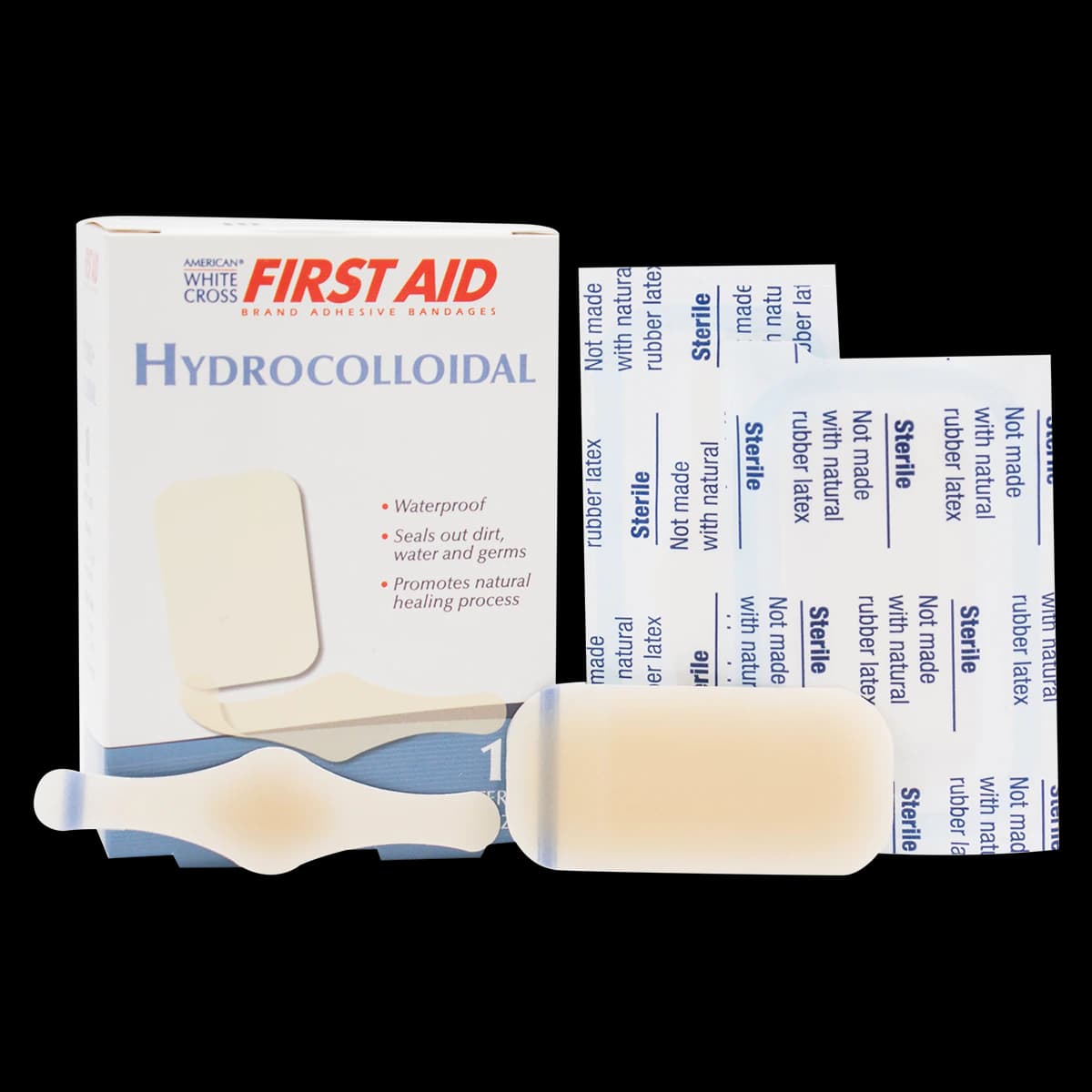 Dukal Hydrocolloid Blister Bandage, Sterile, Assorted Sizes - Hydrocolloid Bandage ST - Image 1