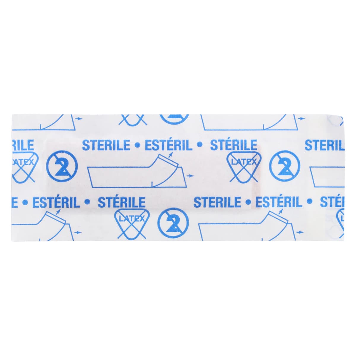 American White Cross Adhesive Bandage Fabric, 3/4" x 4-11/16", Tan, Sterile, 20/Box thumbnail 3