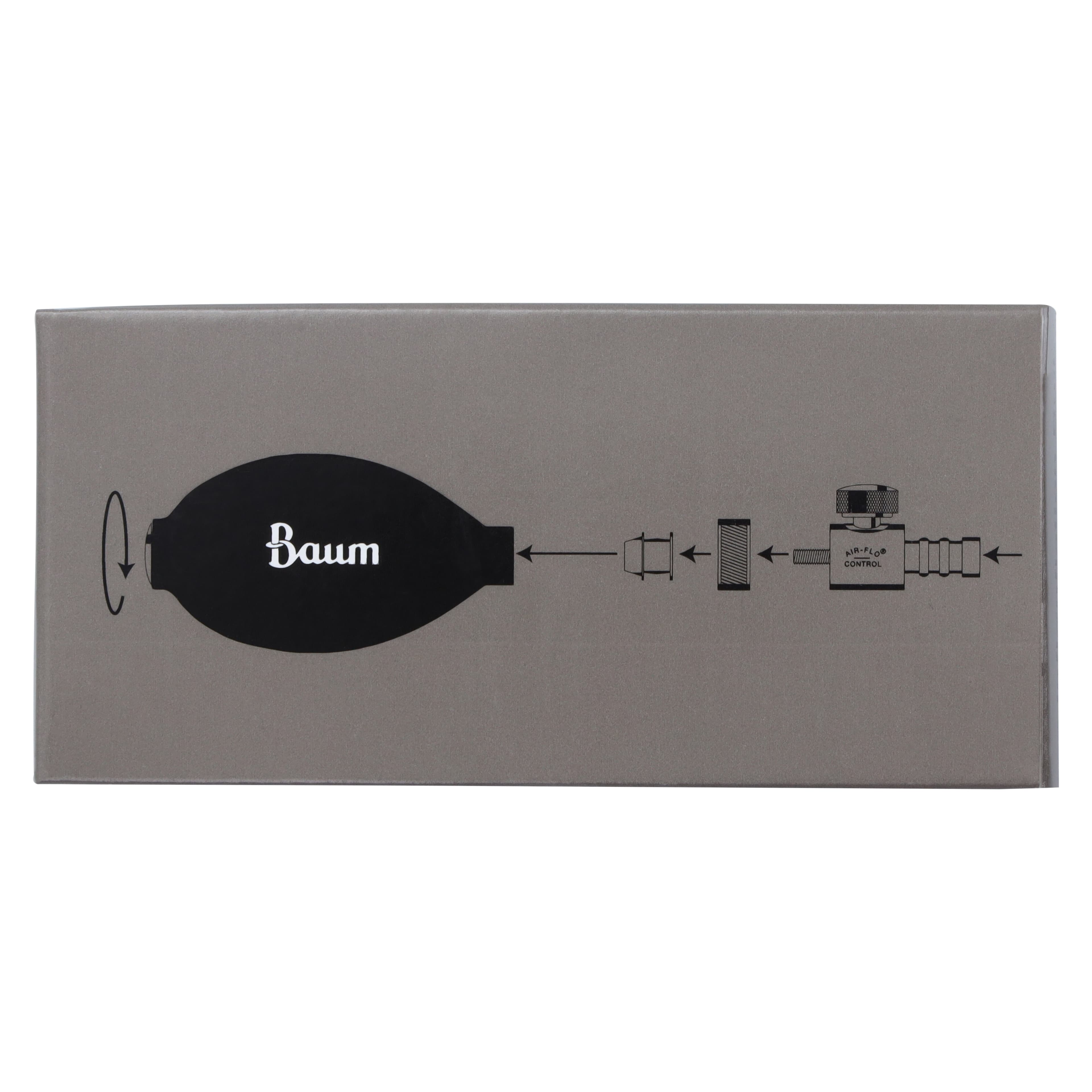Baum Inflation Bulb, Black Latex, for Aneroid Sphygmomanometer (Each) thumbnail 6