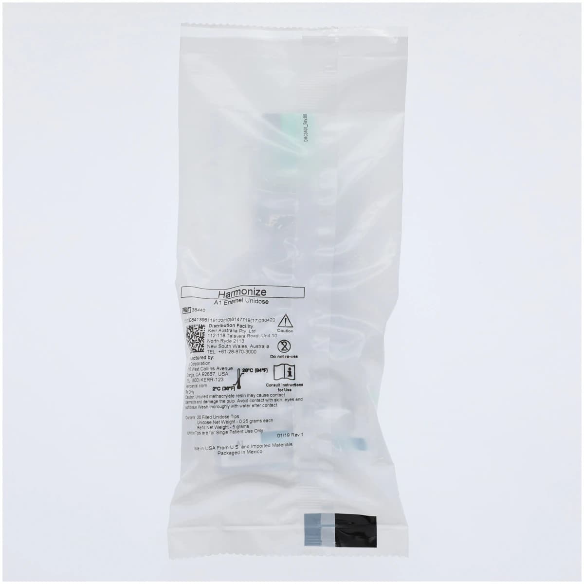Harmonize Nanohybrid Universal Composite, Unidose Refill, 0.25 g, A1 Enamel, 20/Pk, 36440 thumbnail 3