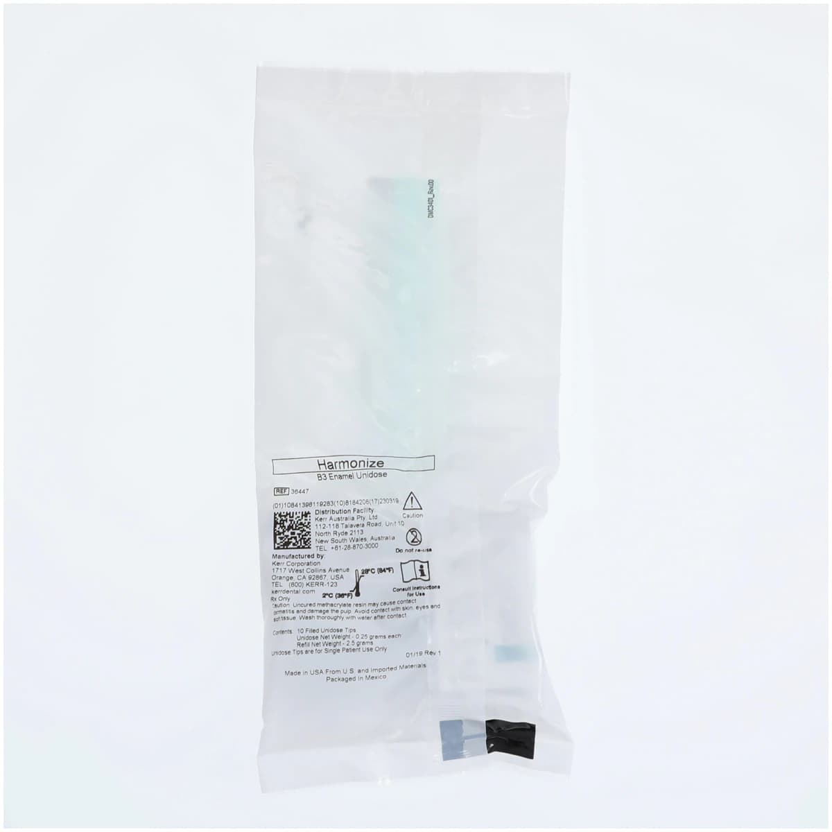 Harmonize Nanohybrid Universal Composite, Unidose Refill, 0.25 g, B3 Enamel, 10/Pk, 36447 thumbnail 2
