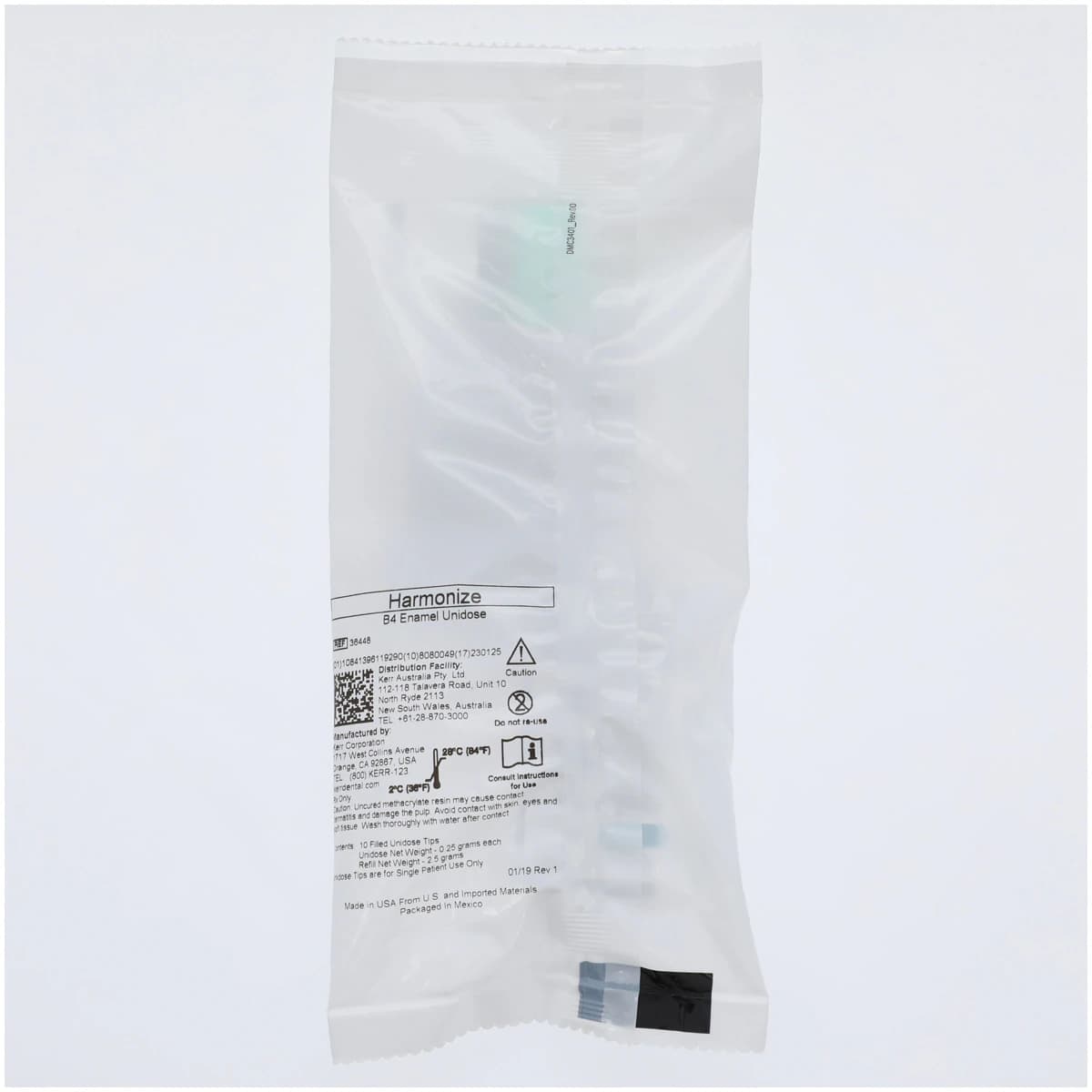 Harmonize Nanohybrid Universal Composite, Unidose Refill, 0.25 g, B4 Enamel, 10/Pk, 36448 thumbnail 2