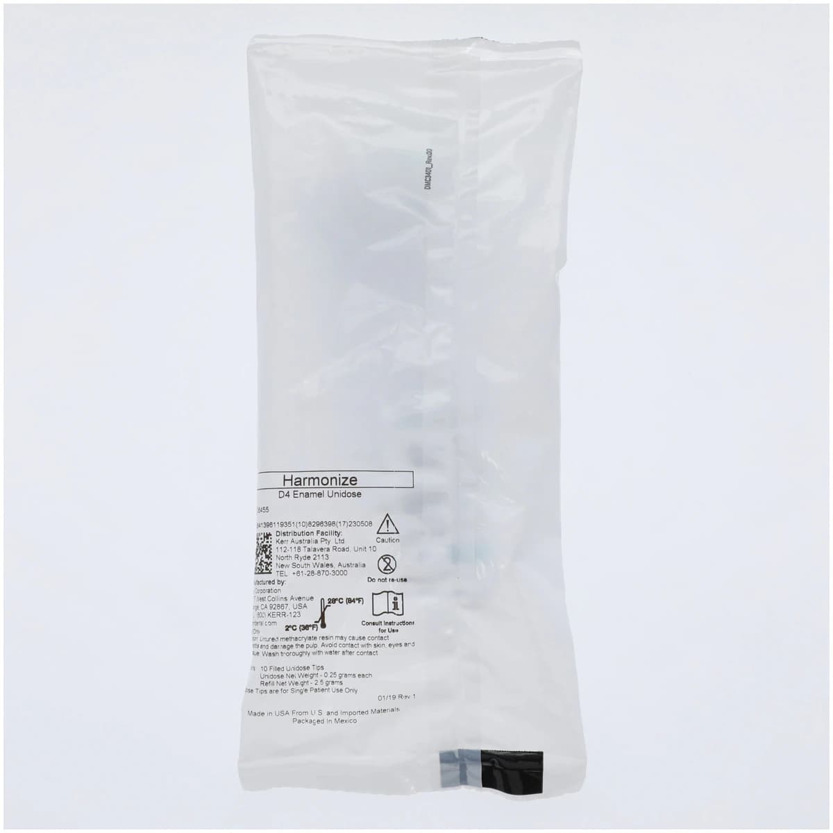 Harmonize Nanohybrid Universal Composite, Unidose Refill, 0.25 g, D4 Enamel, 10/Pk, 36455 thumbnail 2