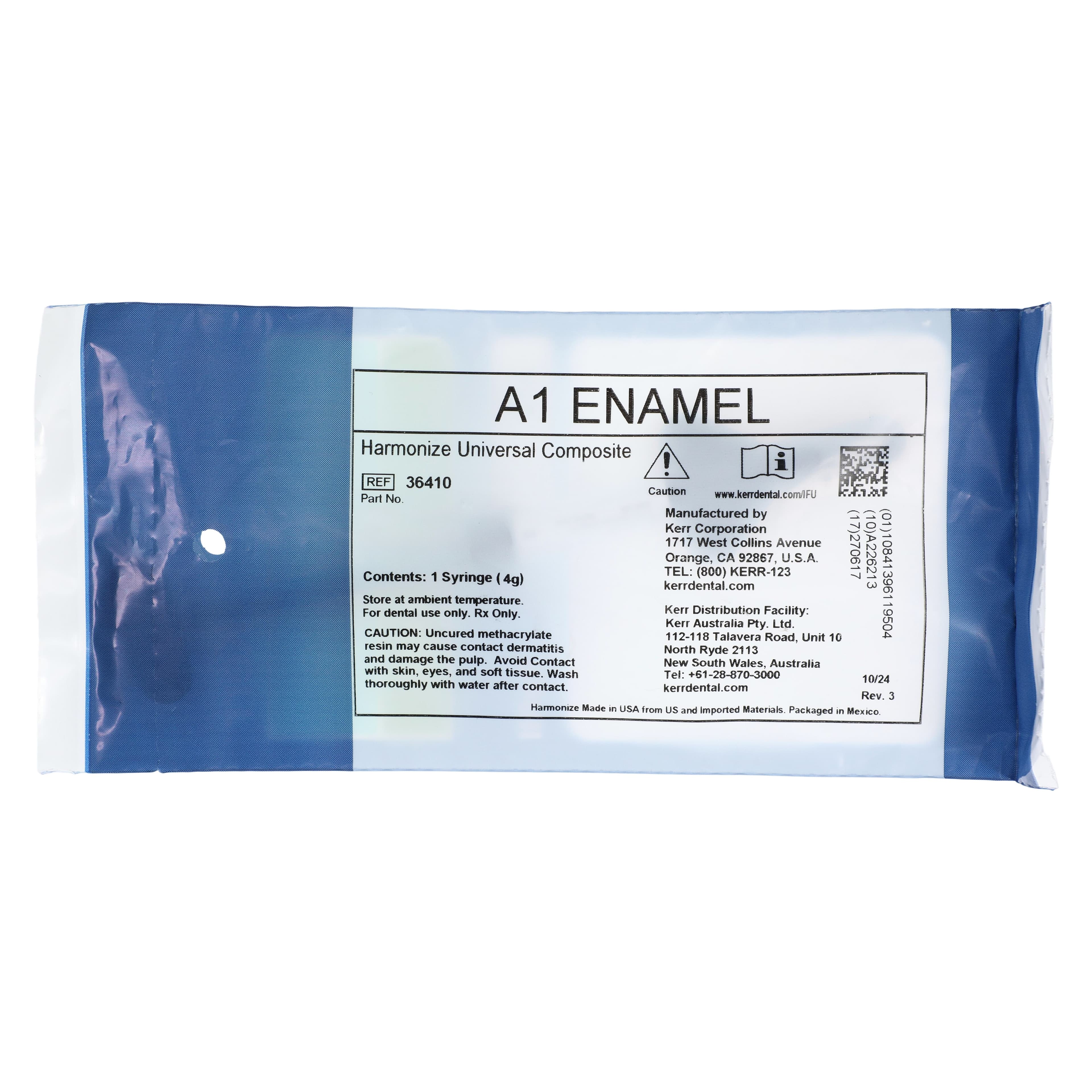 Harmonize Nanohybrid Universal Composite, Syringe, 4 g, A1 Enamel, 1/Pk, 36410 thumbnail 5