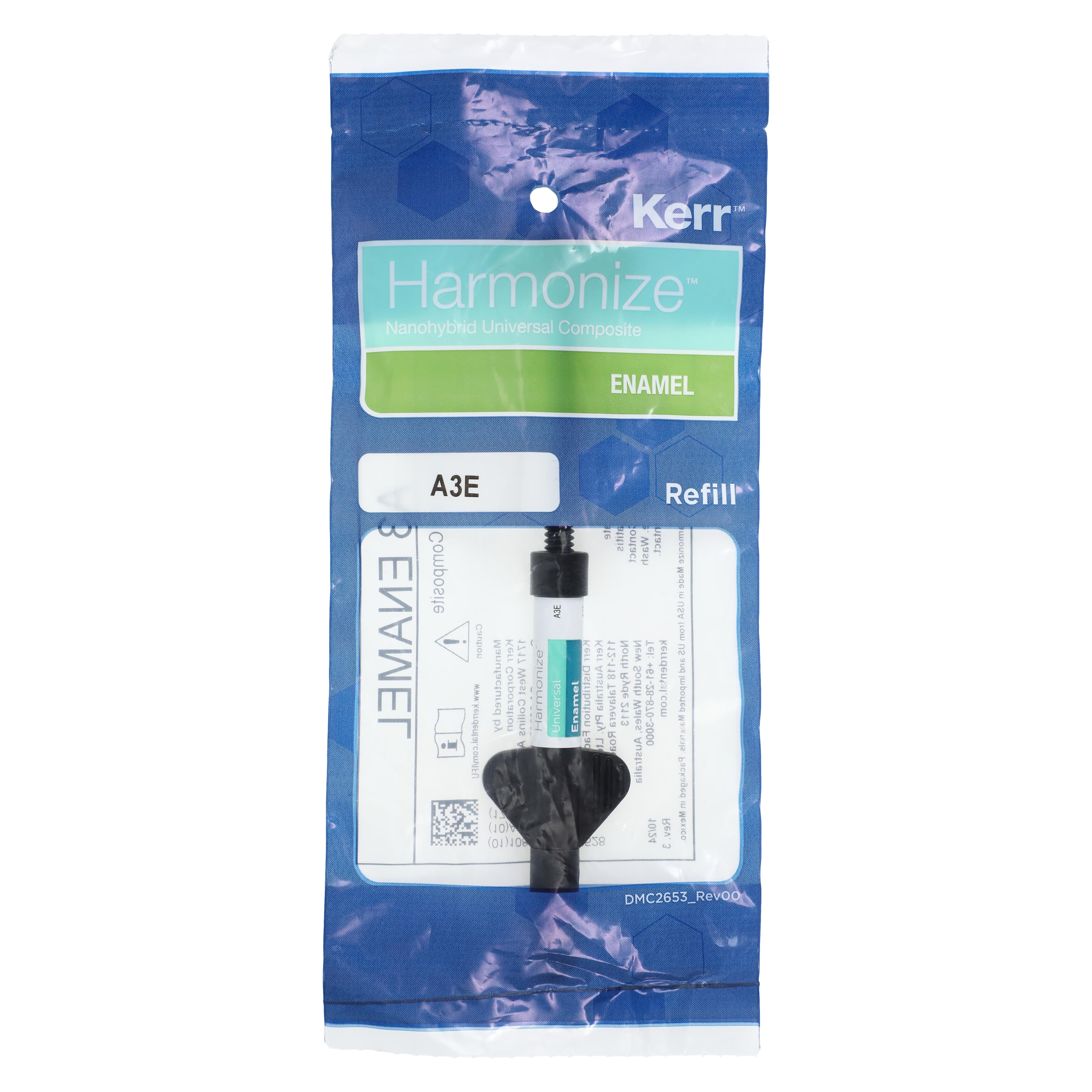 Harmonize Nanohybrid Universal Composite, Syringe, 4 g, A3 Enamel, 1/Pk, 36412 thumbnail 5