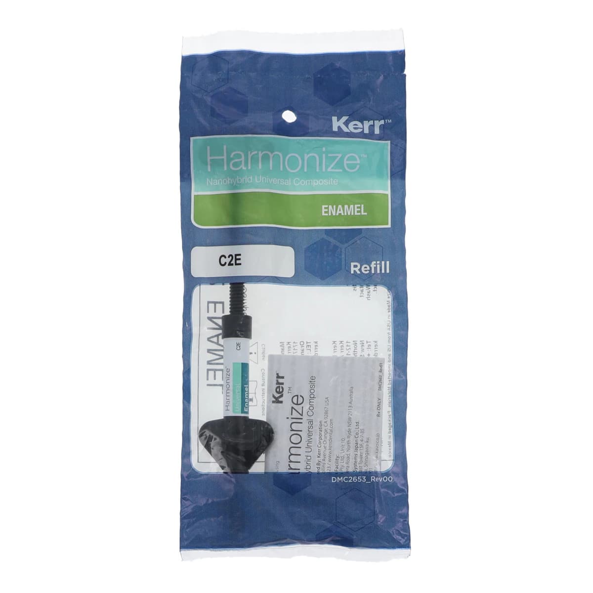 Harmonize Nanohybrid Universal Composite, Syringe, 4 g, C2 Enamel, 1/Pk, 36420 - Harmonize Nanohybrid Universal Composite, Syringe, 4 g, C2 Enamel, 1/Pk - Image 1