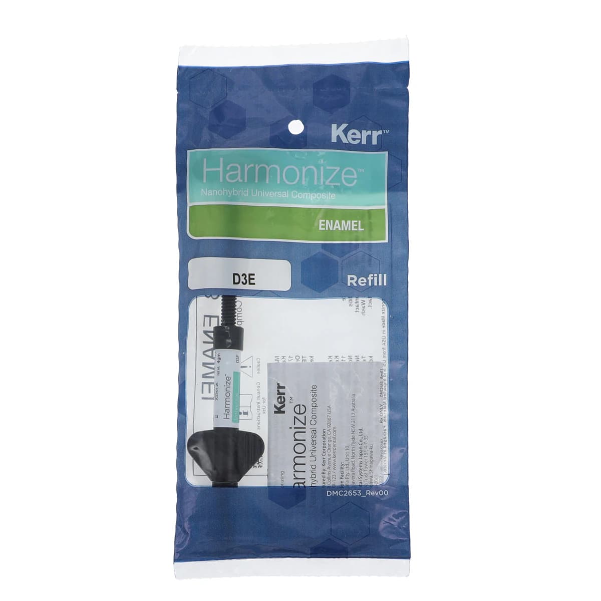 Harmonize Nanohybrid Universal Composite, Syringe, 4 g, D3 Enamel, 1/Pk, 36424 - Harmonize Nanohybrid Universal Composite, Syringe, 4 g, D3 Enamel, 1/Pk - Image 1
