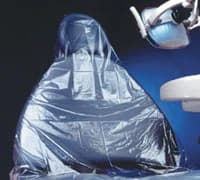 Kerr TotalCare Slip-N-Grip Half Chair Covers, 33"W x 37"L, Disposable, 125/Box thumbnail 2