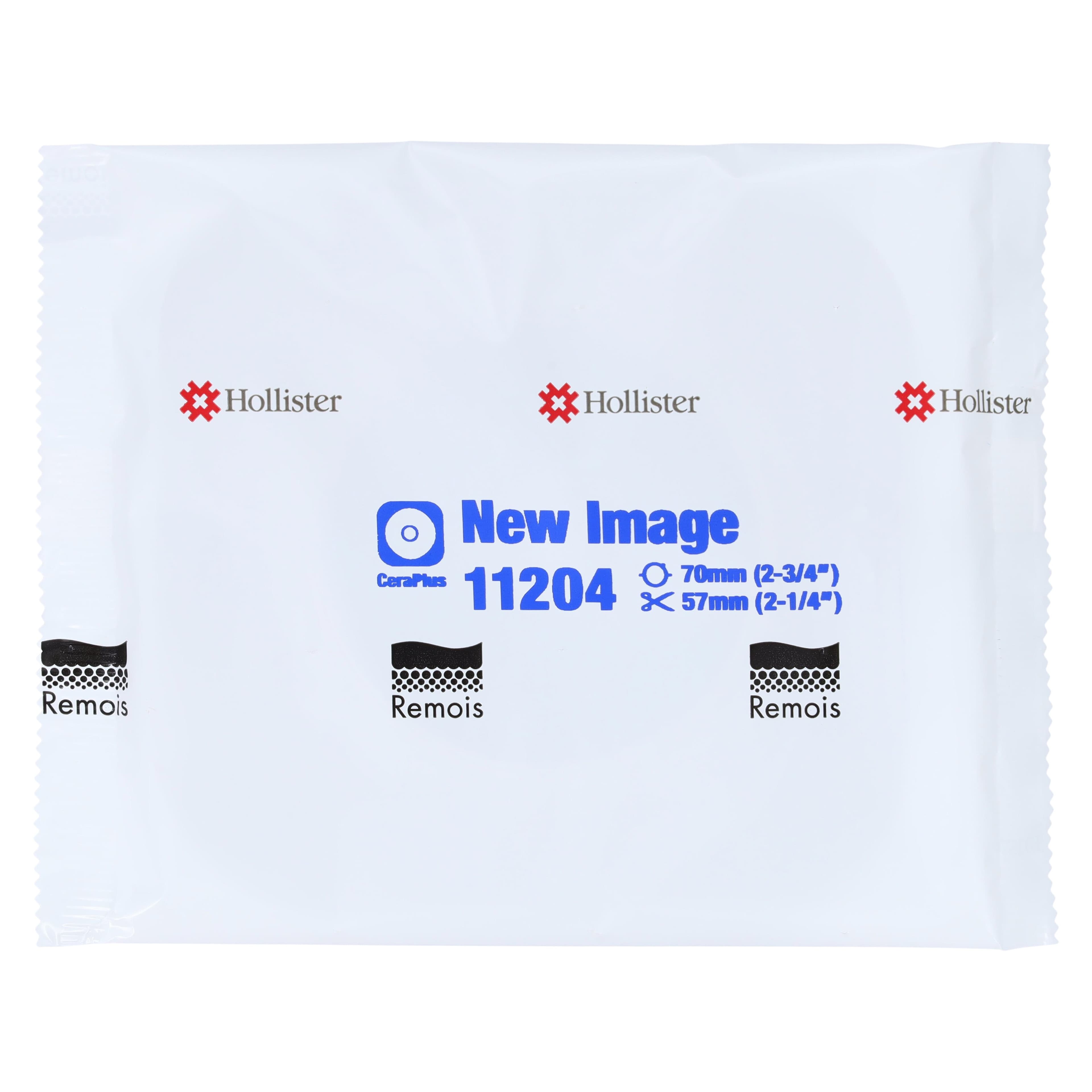Hollister CeraPlus Skin Barrier Wafer, Blue, Cut-to-Fit, 2-3/4" thumbnail 2
