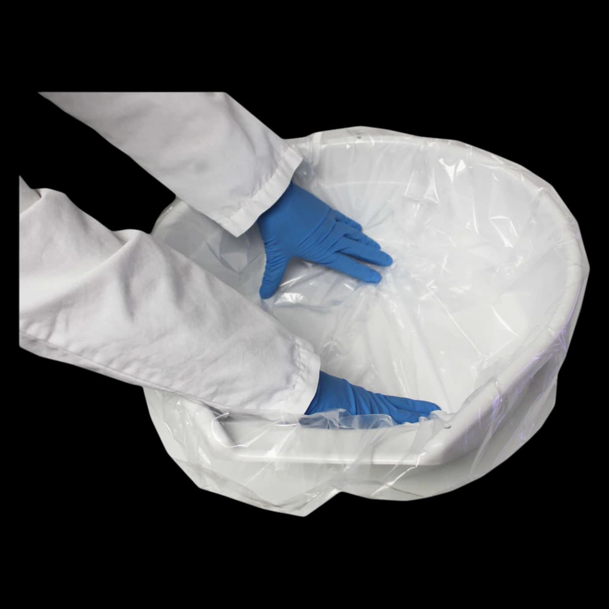 Healthmark SST Tray Liner, Clear, 36 in x 18 in, 100/Box - SST Liner - Image 1