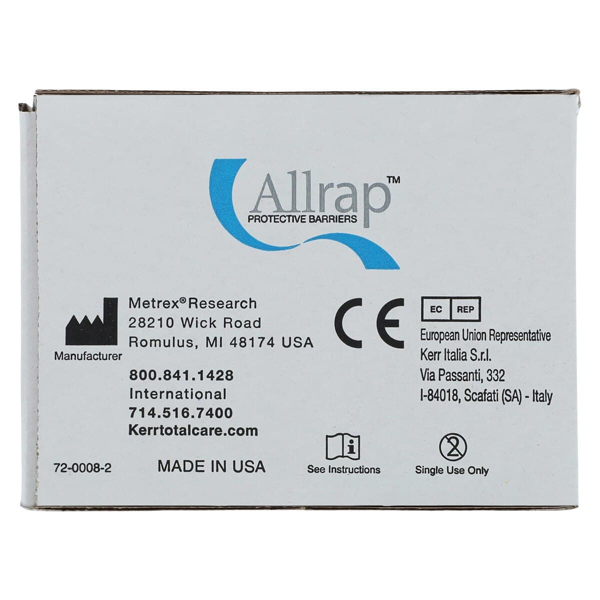 Allrap Barrier Film, 4" x 6", Blue, 1200/Roll, 460B thumbnail 5