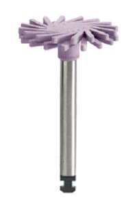 Alpen ShapeGuard Composite Plus Polisher, Step 1, Fine, RA, Spiral Wheel 140, Purple, 5/Pk, 60021905 thumbnail 2